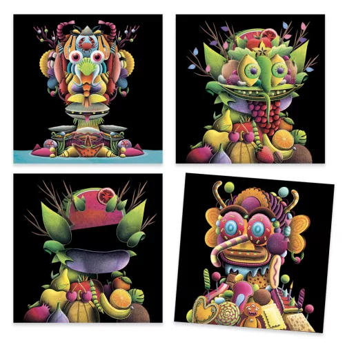 Művészeti műhely - Tavaszi zöldségek - Inspired by Giuseppe Arcimboldo - Spring Vegetables