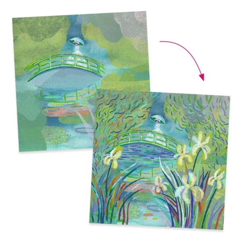 Művészeti műhely - Tavirózsák - Inspired by Claude Monet - Water Lily