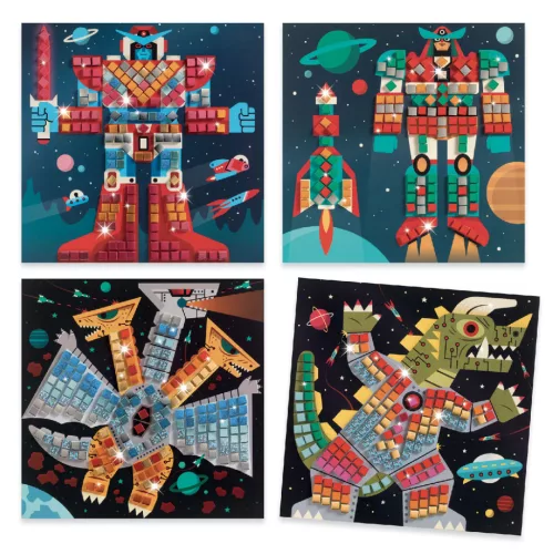 Mozaikkép készítés - Űrcsata - Space battle
