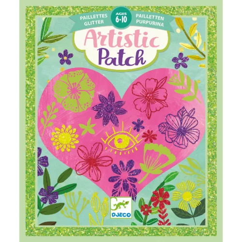 Artistic Patch - Csillámminta készítés - Virág szirmok - Collages - Petals