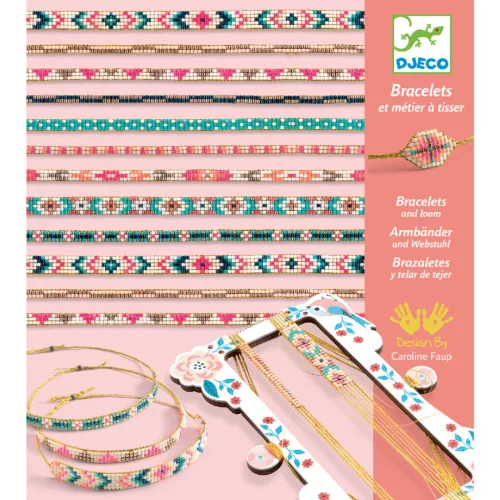 Ékszerkészítő készlet - Karkötők gyöngyszövéssel - Tiny beads