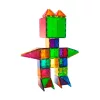 MAGNA-TILES® Clear, mágneses építőjáték, 100 db
