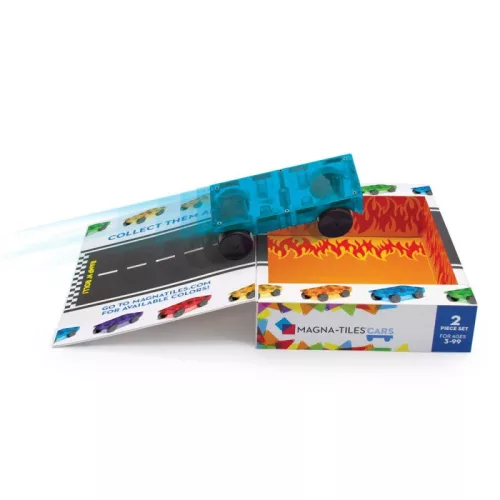 MAGNA-TILES® kiegészítő, kék és narancssárga autó