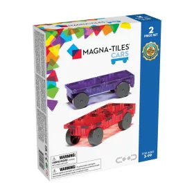 MAGNA-TILES® kiegészítő, lila és piros autó