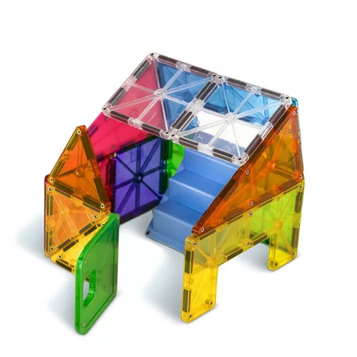 MAGNA-TILES® House, mágneses építőjáték, matricákkal