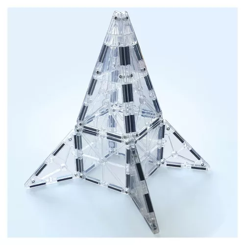 MAGNA-TILES® ICE®, mágneses építőjáték, átlátszó elemek