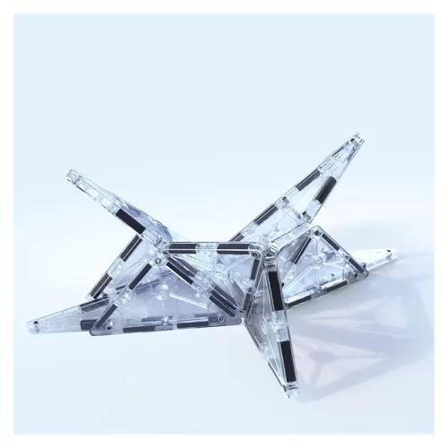 MAGNA-TILES® ICE®, mágneses építőjáték, átlátszó elemek