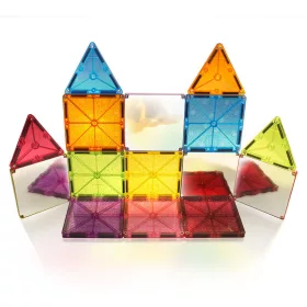   MAGNA-TILES® Stardust, mágneses építőjáték, csillám és tükör