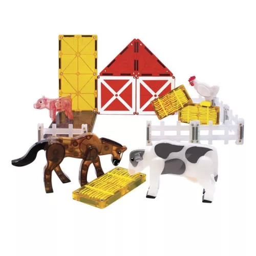 MAGNA-TILES® Farm Animals, mágneses építőjáték