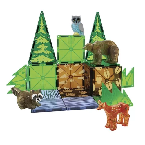 MAGNA-TILES® Forest Animals, mágneses építőjáték