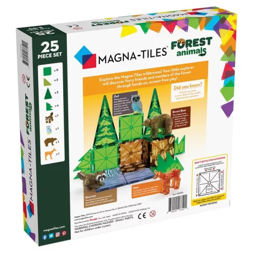 MAGNA-TILES® Forest Animals, mágneses építőjáték