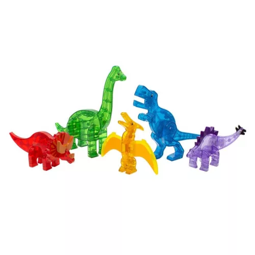 MAGNA-TILES® Dinos, 5 mágneses figura