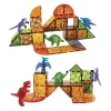 MAGNA-TILES® Dino World, 40 darabos mágneses készlet