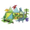 MAGNA-TILES® Dino World XL, 50 darabos mágneses készlet