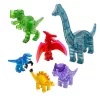 MAGNA-TILES® Dino World XL, 50 darabos mágneses készlet