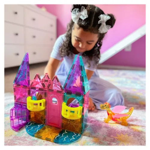 MAGNA-TILES® Kastély, mágneses építőjáték, 48 db