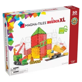 MAGNA-TILES® Builder XL, mágneses építőjáték, 50 db