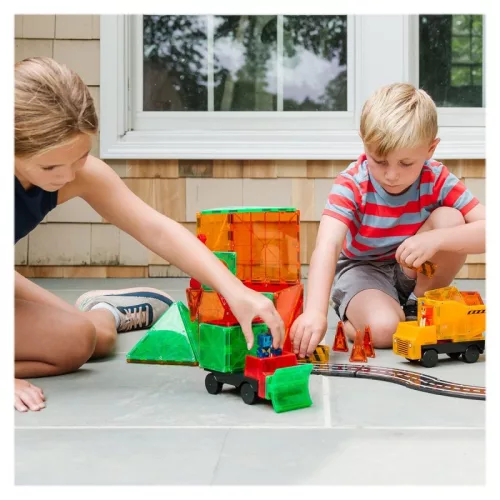 MAGNA-TILES® Builder XL, mágneses építőjáték, 50 db