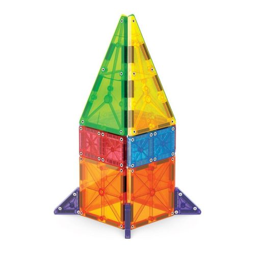 MAGNA-TILES® + mikroMAGS, 20 db. mágneses szett