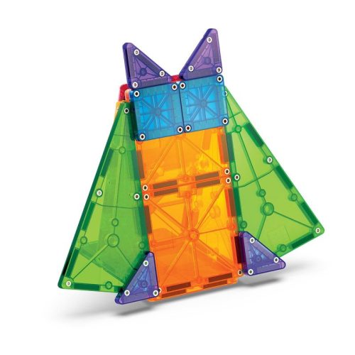 MAGNA-TILES® + mikroMAGS, 20 db. mágneses szett
