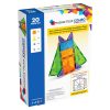 MAGNA-TILES® + mikroMAGS, 20 db. mágneses szett