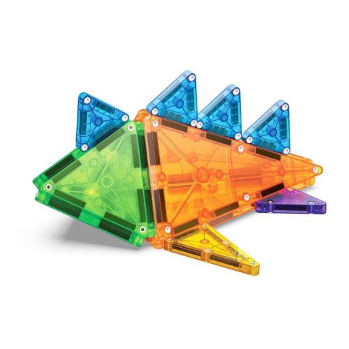 MAGNA-TILES® + mikroMAGS, 46 db. mágneses szett