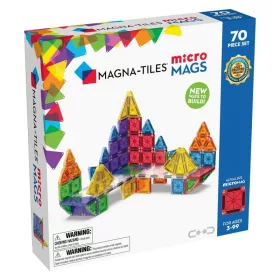 MAGNA-TILES® mikroMAGS, 70 db. mágneses szett
