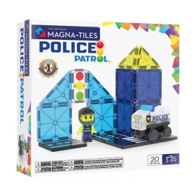 MAGNA-TILES® Rendőrjárőr
