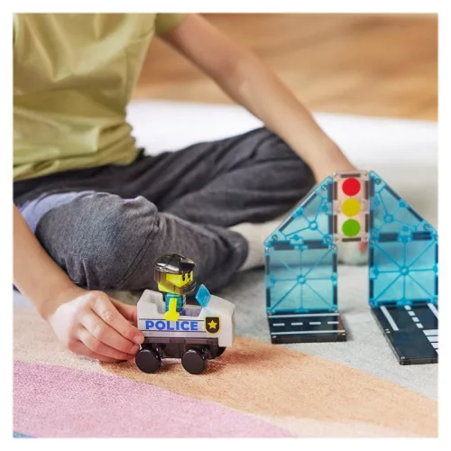 MAGNA-TILES® Rendőrjárőr