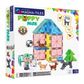 MAGNA-TILES® Kutyuspark, 27 darabos