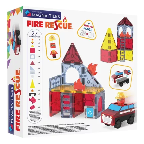 MAGNA-TILES® Tűzoltóosztag