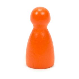 Társasjáték bábu (narancs)