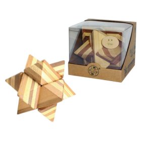 Logikai csillag (nagy, bambusz)