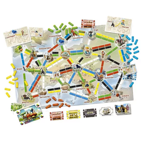Ticket to Ride - Az első utazás - Stratégiai társasjáték