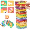 Leboruló torony (állatos) - jenga