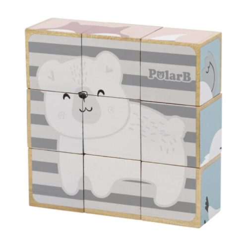 Mesekocka 9 db-os (állatfigurás) - PolarB