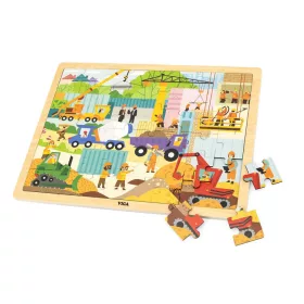 Puzzle 48 db-os - munkagépek