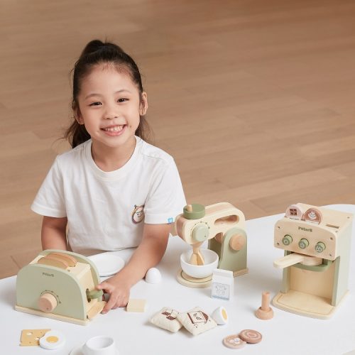 Kenyérpirító tartozékokkal (pasztell zöld) - PolarB