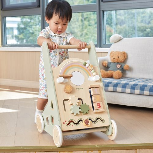 Járásfejlesztő kocsi - pasztell zöld (PolarB)