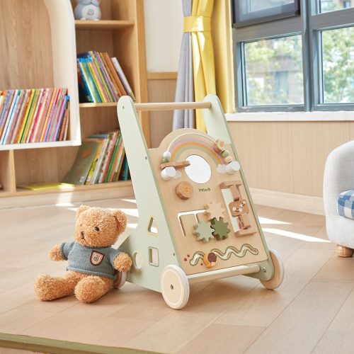 Járásfejlesztő kocsi - pasztell zöld (PolarB)