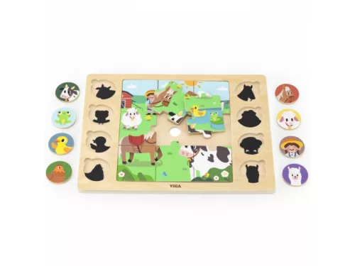 Puzzle - találd meg a párokat  - farmos