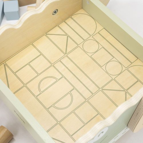 Járásfejlesztő kocsi - krokodilos (PolarB)