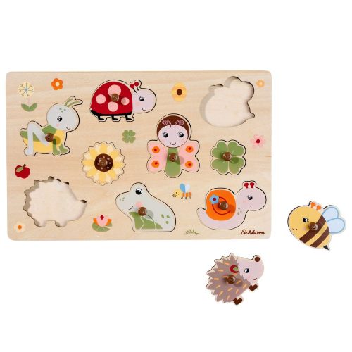 Eichhorn fogantyús puzzle - natúr háttérrel