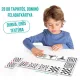 Érzékelős és tapintós Kétoldalas Maxi Dominó - Gyengénlátóknak is ajánlott!