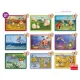 Vidám, állatos puzzle 24 hó+