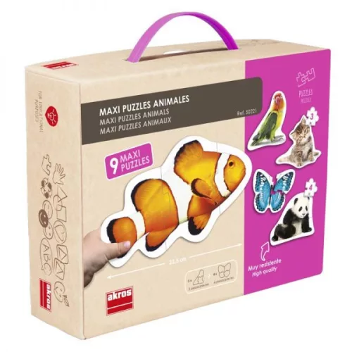 Maxi puzzle - állatok 24 hó+