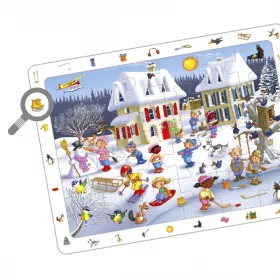 Négy évszak részletkereső flexi puzzle