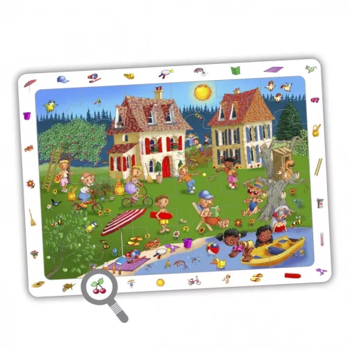 Négy évszak részletkereső flexi puzzle