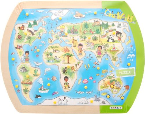 Fogantyús Puzzle - Földünk