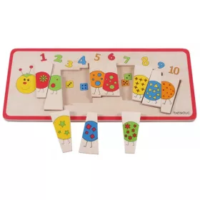 Tanulj számolni a hernyóval! - Puzzle